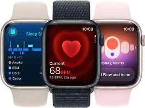 Apple Watch Series 9 45MM GPS + LTE Aluminum Case with Sport Band - Picture 1 of 11