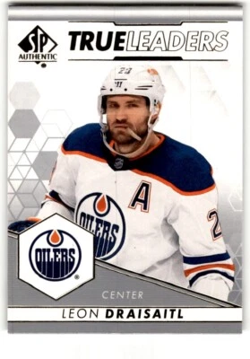 Leon Draisaitl 2022-23 SP Authentic True Leaders #TL-3 Edmonton Oilers - Image 1 of 2