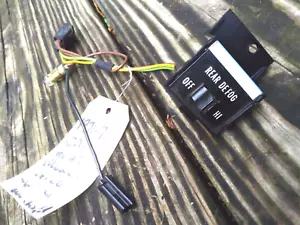 1971-73 Cadillac Rear Defogger Blower Switch *Tested & Works Great!* Eldorado+++ - Picture 1 of 5