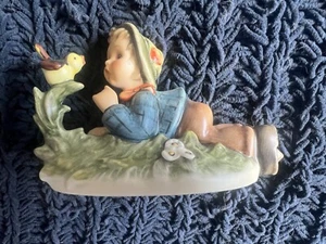 Figurine M.J Hummel Goebel Vintage #612 2/0 - LAZYBONES - Picture 1 of 4