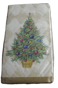 Paper Napkins CHRISTMAS TREE 36 Guest 3-PLY Creative Converting Lynnea Washburn - Picture 1 of 4