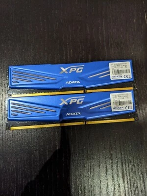 ADATA XPG 4GB DDR3 1600 Desktop RAM A-DATA 4G DDR3 1600MHz AX3U1600W4G11-DD X2 - Image 1 of 3