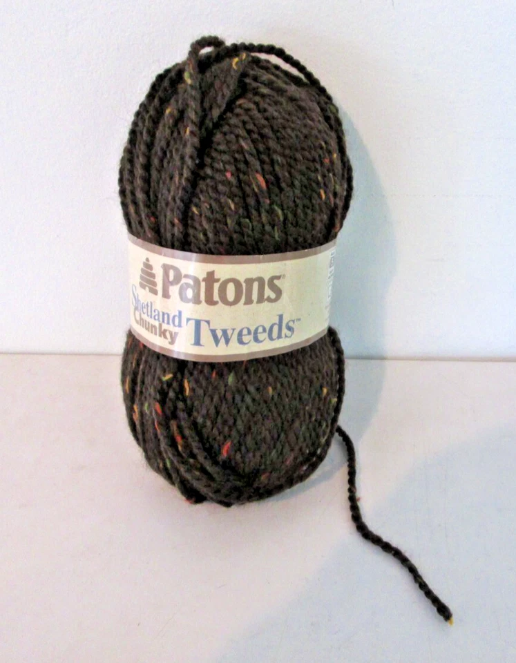 Fio de tweed robusto Shetland 1 novelo Patons #5 - Veja opções de cores - Acrílico/lã - Imagem 1 de 1
