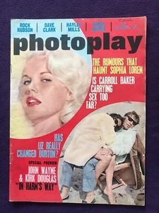 PHOTOPLAY MAGAZINE June 1965 Films Pop Music HAYLEY MILLS Billy Fury DAVE CLARK - Picture 1 of 11