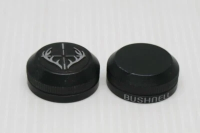 Bushnell Trophy Matte Riflescope Windage & Elevation Turret Caps 23 x 10 x 9 mm - Image 1 of 3