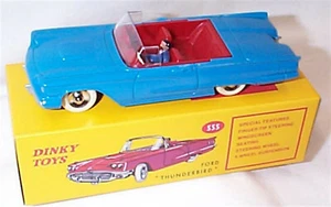 Atlas Dinky Toys Collection Ford Thunderbird Blue 555 Neu OVP - Bild 1 von 1