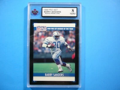 Tarjeta de fútbol americano 1989 Pro Set NFL #sin promoción de novato Barry Sanders KSA 8 casi nueva/como nueva Foto 1 de 2
