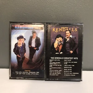 The Kendalls Fire At First Sight/Kendalls Greates Hits Cassettes - Imagen 1 de 2