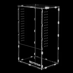 Jumping Spider Enclosure, Tarantula Larvae Enclosure 6x8x14, Spider Terrarium... - Picture 1 of 9