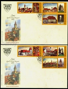 2007 SIBIU,Architecture,Bridge of Lies,Evangelical Church,Arms,Romania,6206,FDC - Picture 1 of 1