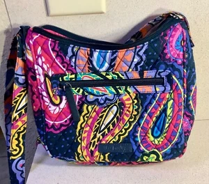 Vera Bradley Mini Hobo Crossbody in TWILIGHT PAISLEY - Picture 1 of 3