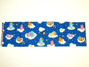 Care Bears Fabric Blue Stars Sitting On Clouds 2004 Cranston 45"x6.5" Remnant - Picture 1 of 2