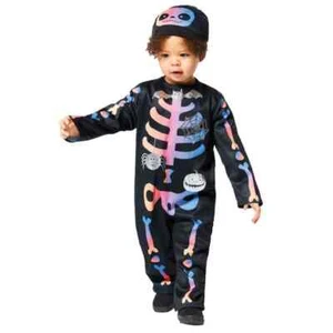 Halloween Toddler Ombre Skeleton Costume - Picture 1 of 3