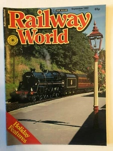 Railway World Magazine September 1982 #509 Cover BR '4'4-6-0 No 75078 351 - Imagen 1 de 2