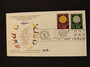 JESSIE OONARK SIGNED CACHET ERSTTAGSBRIEF 1976 - Bild 1 von 2
