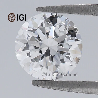 2.10 CT IGI Certified Round Shape Diamond White -F Color VS1 Clarity Lab Diamond - Image 1 of 4