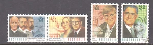 Australia 1995 Medical Scientists FU set 4 stamps with joined pair - Picture 1 of 1
