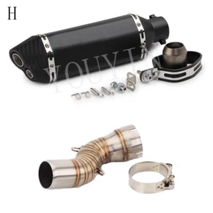 Silenciador de escape para BMW R1200GS LC ADV 14-18 tubo de enlace medio deslizable - Imagen 1 de 12