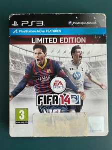 ps3 FIFA 14 Limited Edition Steelbook Game (Works on US Consoles) Region Free - Picture 1 of 7