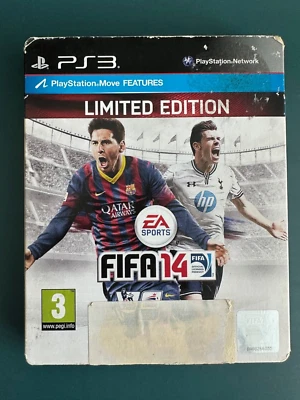 ps3 FIFA 14 Limited Edition Steelbook with *RARE* Slipcover Game Region Free PAL - Image 1 of 4