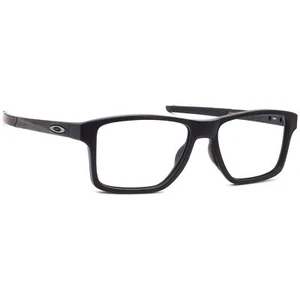 Oakley Eyeglasses OX8143-0154 Chamfer Squared Satin Black Square Frame 54-16 140 - Picture 1 of 6