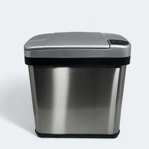 iTouchless - 2.5 Gallon Touchless Sensor Trash Can with AbsorbX Odor Control - Picture 1 of 3