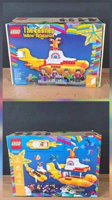 LEGO Ideas: The Beatles Yellow Submarine (21306) Box Only!!! - Image 1 of 4