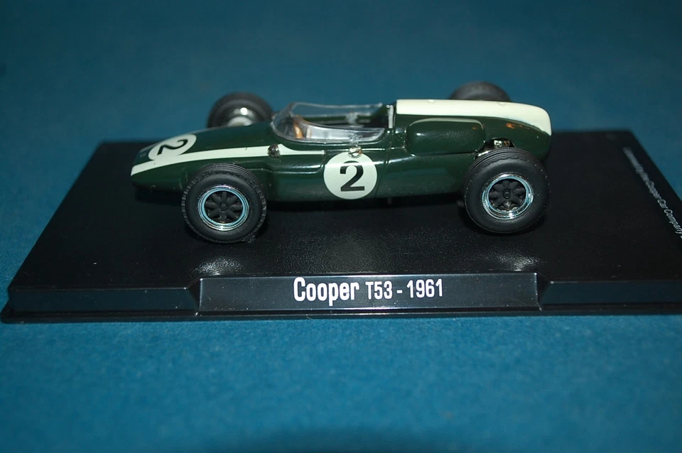 Cooper T53 - 1961  RBA Die Cast scala 1/43 - Immagine 1 di 3