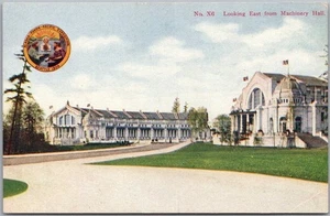 1909 AYPE EXPO Seattle World's Fair Postcard "Looking East from Machinery Hall" - Picture 1 of 2