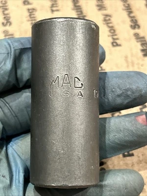 MAC Tools SC132 19MM / 21MM 6 pt. Metric Lugnut Impact Flip Socket USA - Image 1 of 4