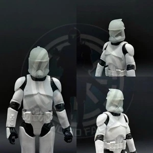 Star War 1/18 Custom Phase One Mimban Helmet For Clone Trooper Black Series 3.75 - Picture 1 of 1