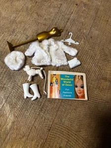 Topper Dawn Muñeca Ropa Furbulous Piel Falsa 821 Completo - Imagen 1 de 2