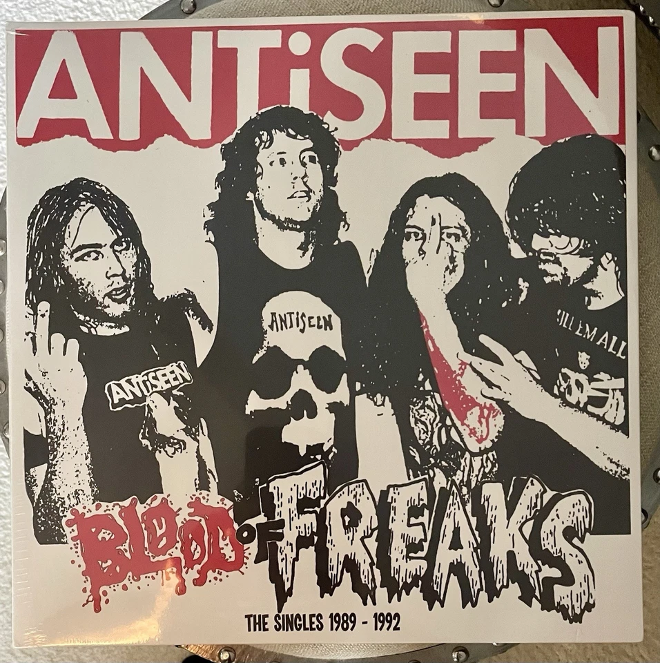 ANTISEEN Blood Freaks LP RED NEW Hookers Zeke G.G Allin murder junkies BBQ Young Foto 1 de 2