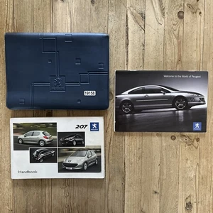 06-12 PEUGEOT 207 OWNERS HANDBOOK MANUAL PACK AND WALLET 2006 Ref19158 - Picture 1 of 23