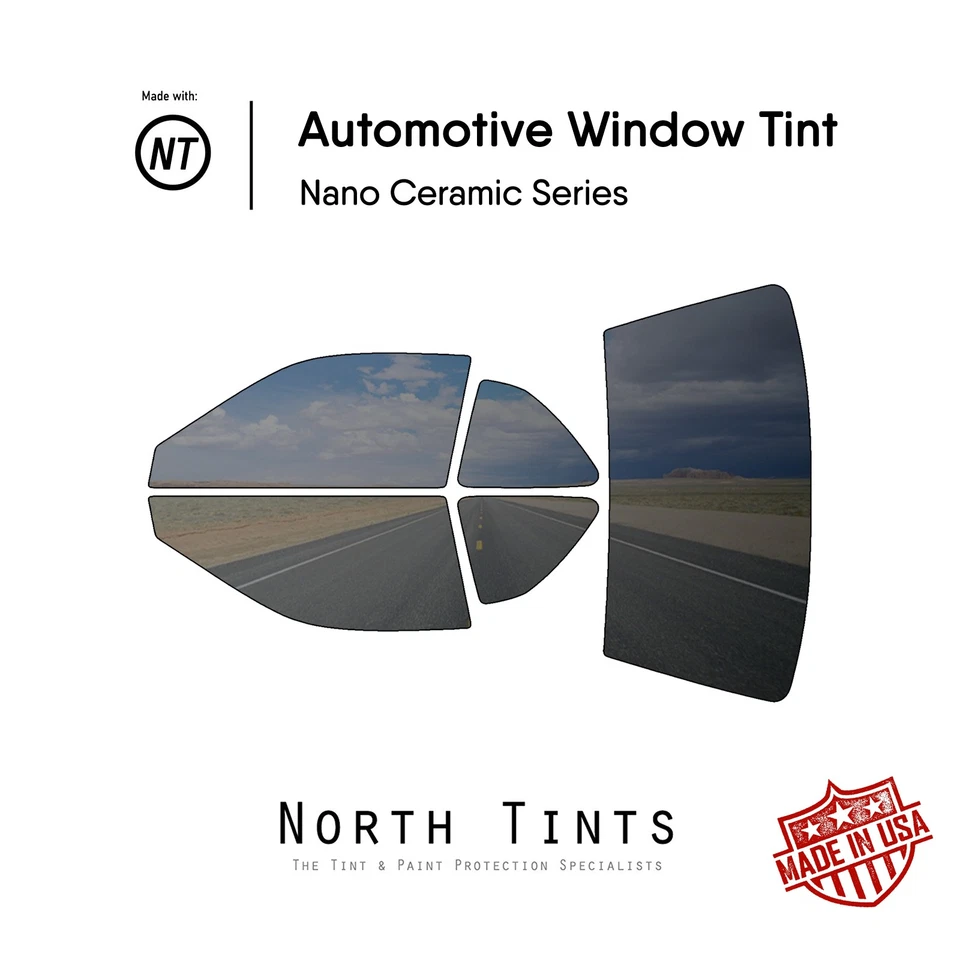 Nano Ceramic PreCut Window Tint Film Car Glass for Honda Prelude 1997-2001 - Image 1 of 4