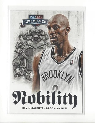 2013-14 Panini Crusade Nobility #28 Kevin Garnett Nets - Image 1 of 2