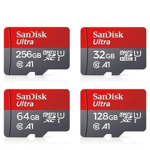 Carte mémoire originale Sandisk 256 Go 128 Go 64 Go 32 Go TF carte micro sd classe 10 UHS - Photo 1 sur 14