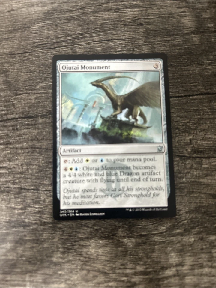 MTG 1x Ojutai Monument x1 LP Dragons of Tarkir - Image 1 of 1