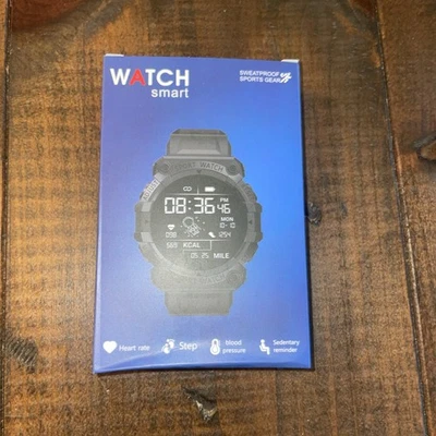 Watch Smart Sweat-Proof Sport Gear / Monitors Heart Rate / Step / Blood Pressure - Image 1 of 4