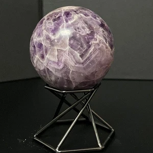 307G Raro Alta Calidad Púrpura Sueño Amatista Cuarzo Cristal Esfera Bola de Curación - Imagen 1 de 17