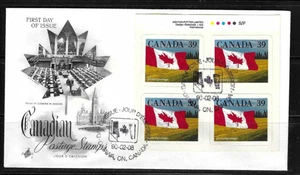 Canada SC # 1192 Canadian Flag FDC .  Artcraft Cover - Picture 1 of 1