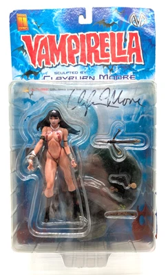 Signed Vampirella Action Figure | Vampirella | Moore Action Collectables 2000 - Image 1 of 4