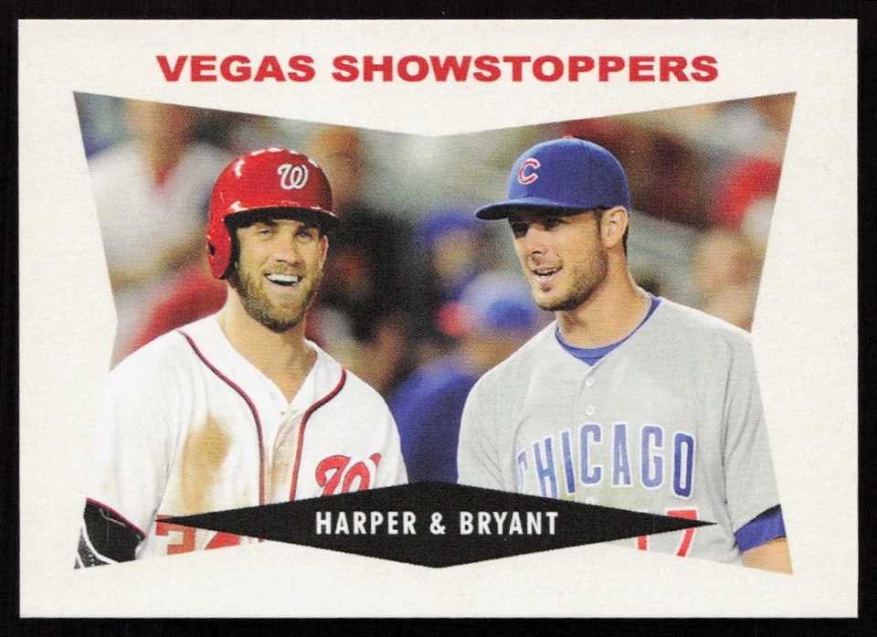 Bryce Harper / Kris Bryant 2018 Topps Throwback Thursday #175 - - Image 1 of 2