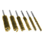Hex Shank Brass Bore Brush Set Power Drill For Cleaning Polishing Painting b