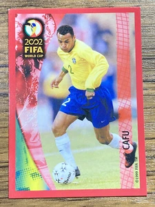 Panini 2002 FIFA World Cup Soccer Card 6 Cafu Brazil Coca Cola - Picture 1 of 10
