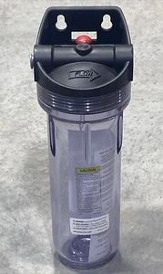 Pentek 158794 10" 3G Slim Line Filter Housing 1/2”QC IB W/ PR BK/CL New - Picture 1 of 5