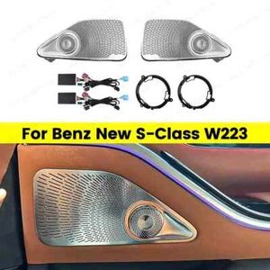 Altavoz de luz ambiental giratoria para puerta trasera para Mercedes-Benz Clase S W223 2021+ - Imagen 1 de 25