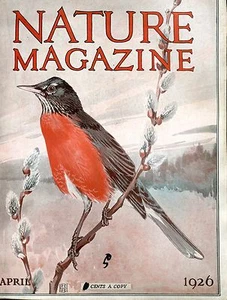 Nature Magazine April 1926 Bird VG No ML 020617jhe - Picture 1 of 1