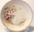 B & C France Limoges Pink Floral Plate Shabby Romantic Chic Decor Wedding