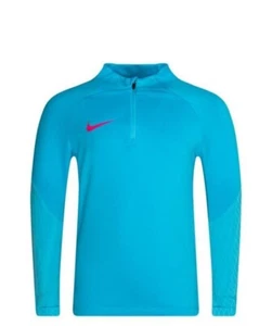 Camiseta deportiva de fútbol Nike Dri-Fit Strike azul manga larga DV9225-416, grande para hombre - Imagen 1 de 10